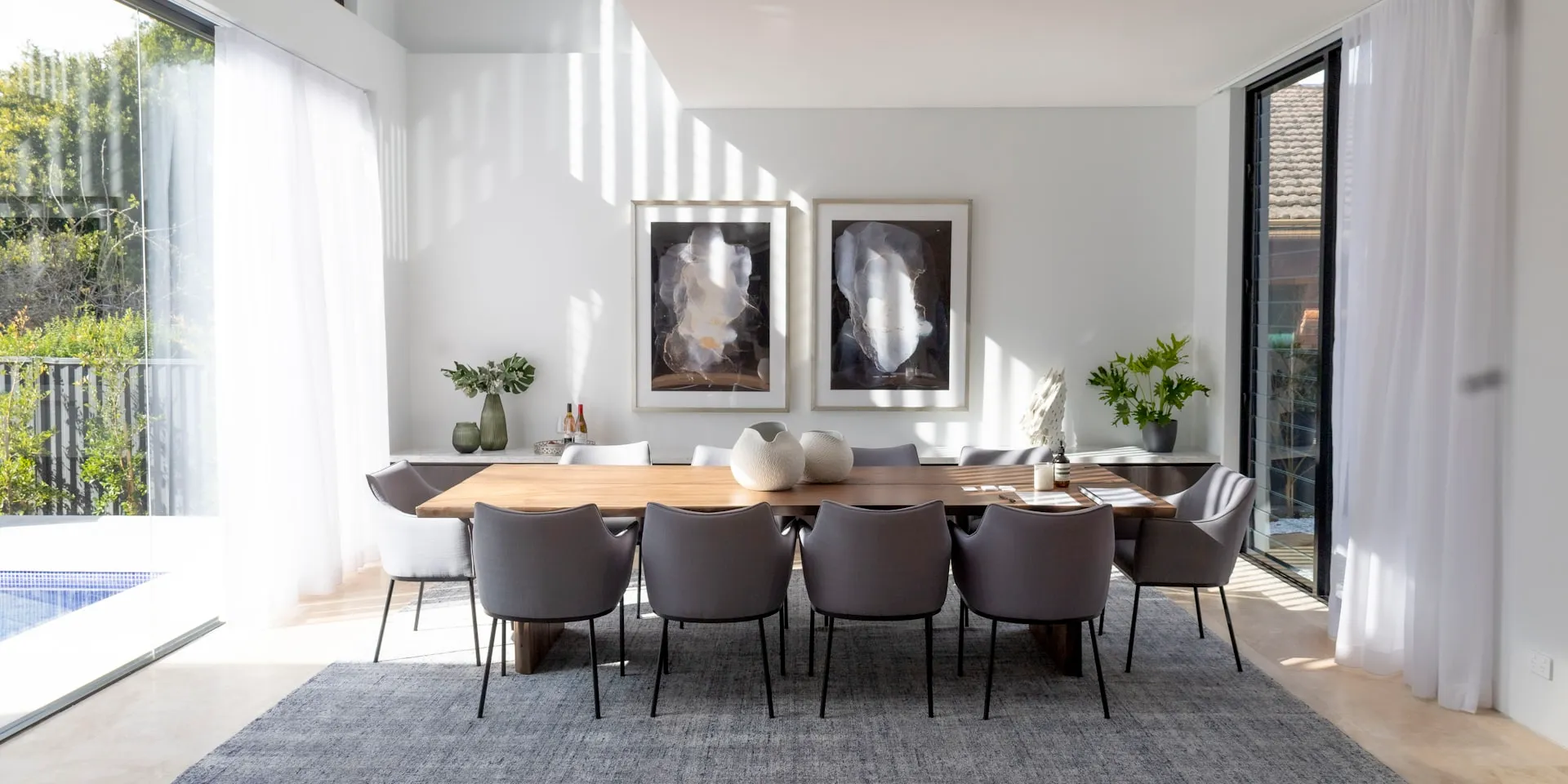 Masă dining extensibilă „Livia”